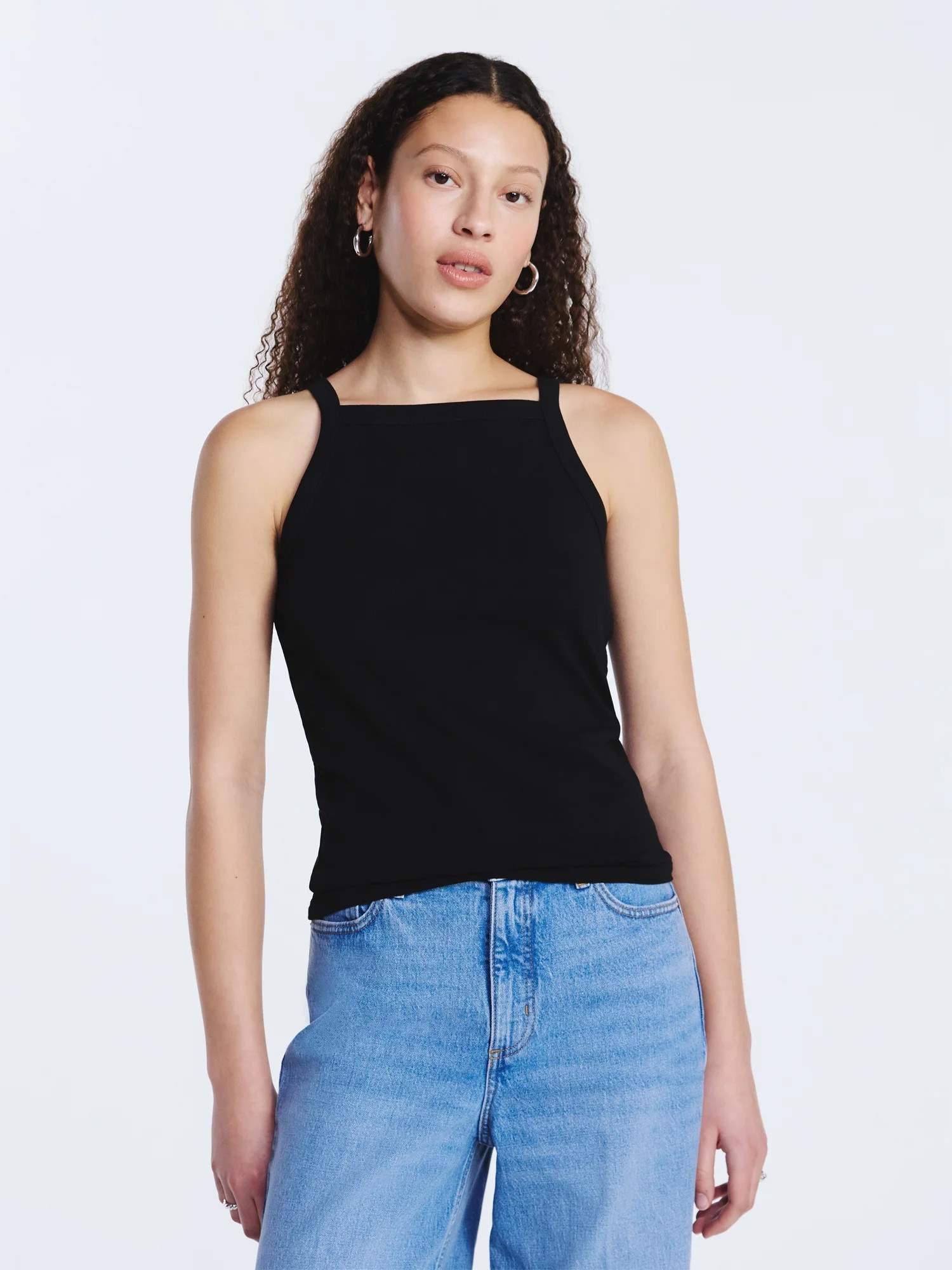 Free Assembly Women’s Apron Tank Top, Sizes XS-XXL | Walmart (US)