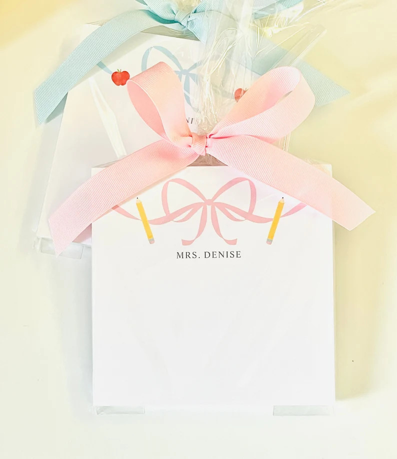 Teacher Notepad Back to School End of Year - Etsy | Etsy (US)