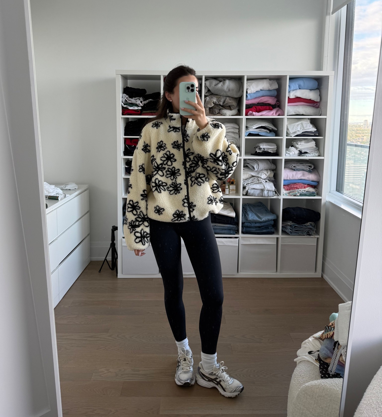 Morning walk 🤍☕️🍂 I’m wearing size XL in jacket 

#LTKSeasonal #LTKFindsUnder50 #LTKStyleTip