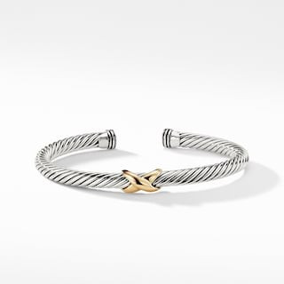 X Bracelet with 14K Gold | David Yurman