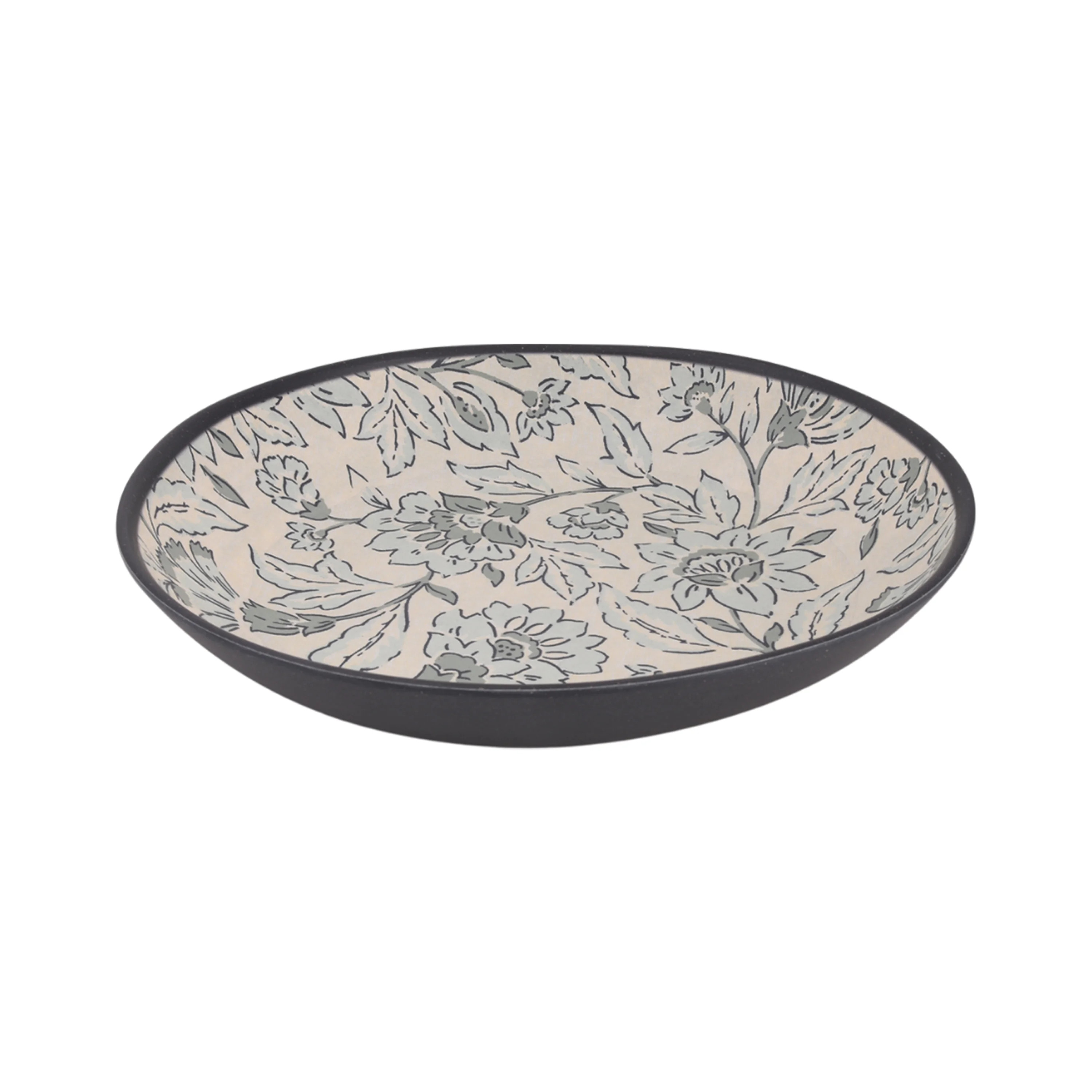 Better Homes & Gardens Bamboo Melamine Serve Bowl, Floral | Walmart (US)
