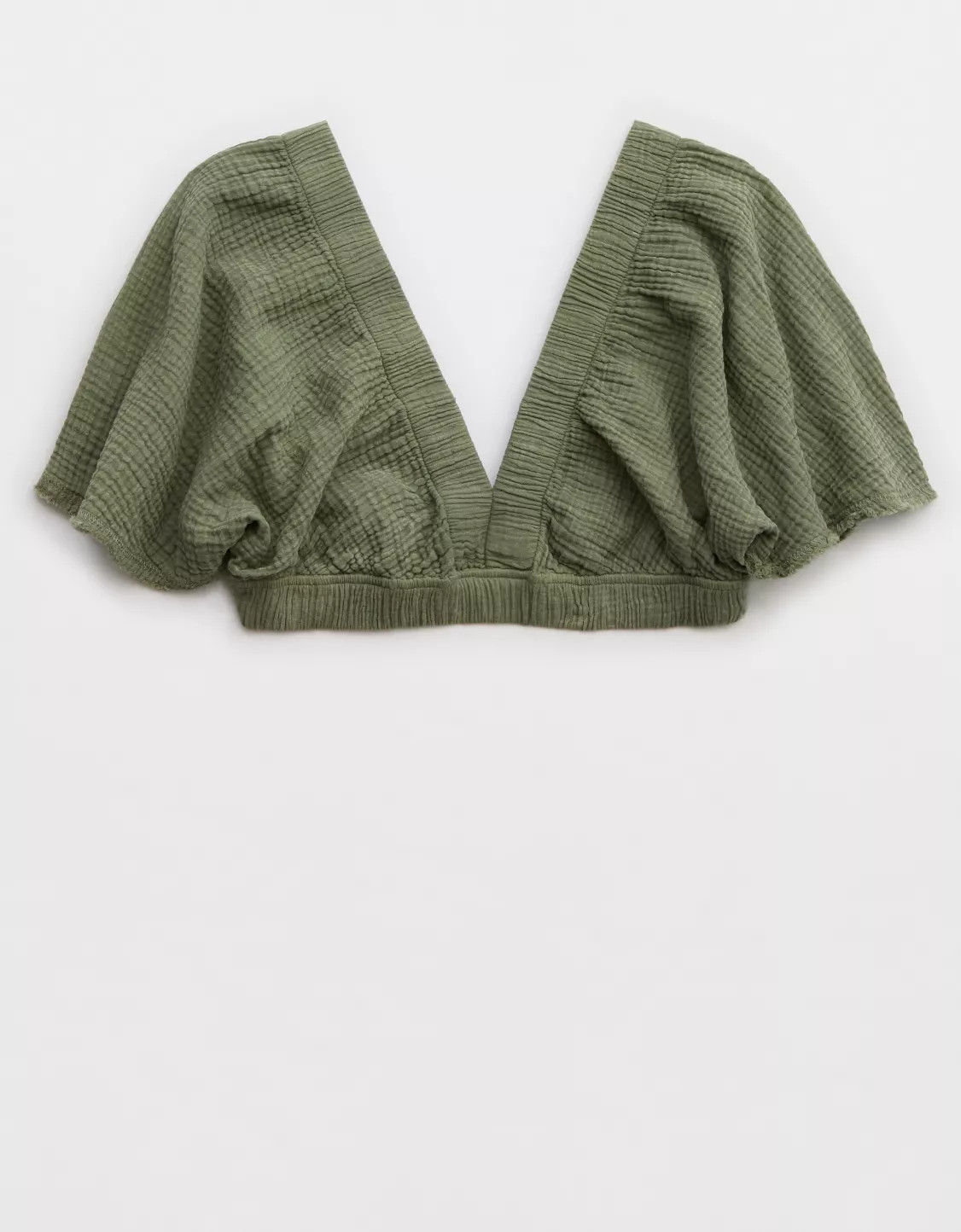 Aerie Pool-To-Party Flutter Sleeve T-Shirt | American Eagle Outfitters (US & CA)