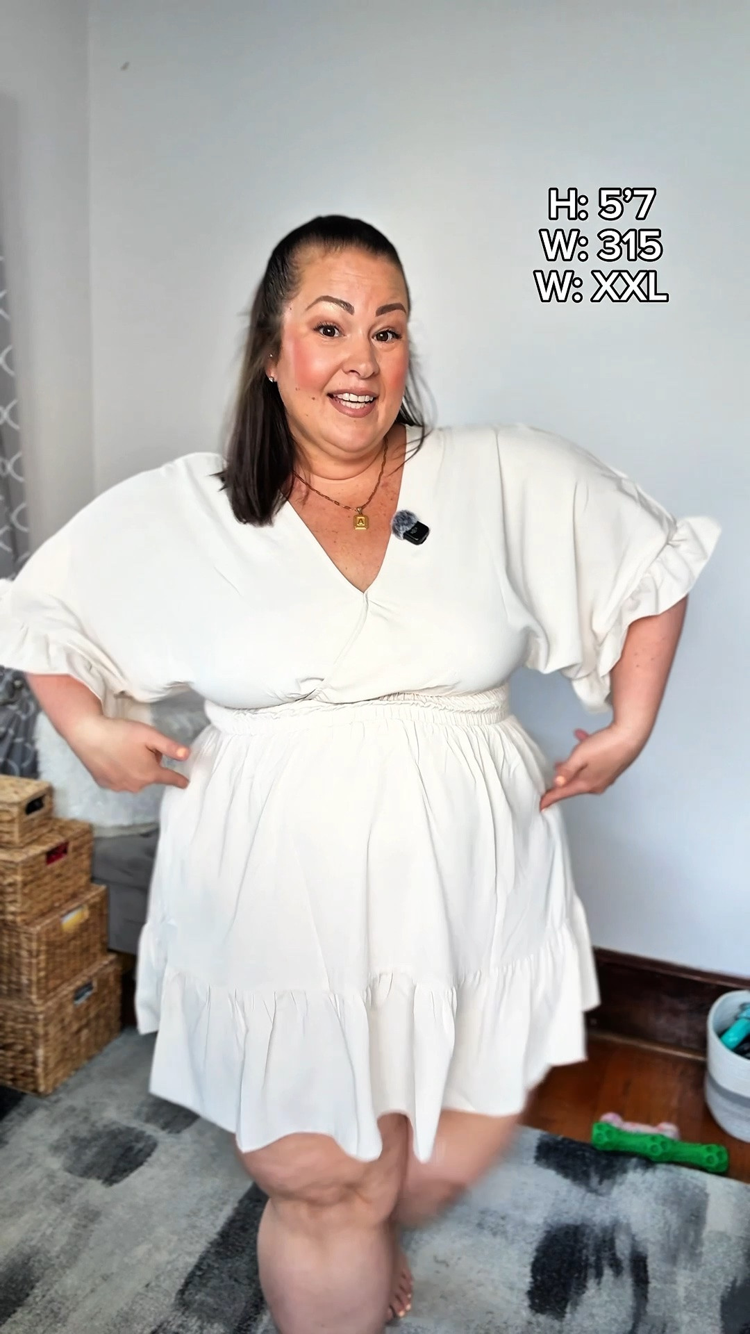 Plus size friendly dress ✨ I’m 5’7 , 310 now wearing the XXL for reference

#LTKPlusSize