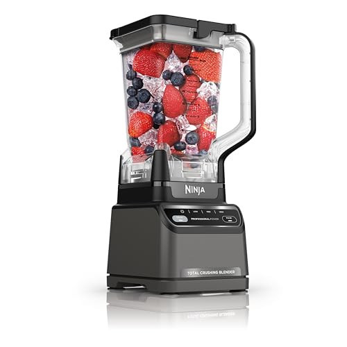 Ninja Professional Blender | Smoothie Blender, Drink Mixer, Grinder, Ice Crusher | Total Crushing™ Technology, Auto-iQ™ Smart Presets, Professional 1200W Power, XL 72oz Pitcher | Dark Grey | BR201AMZ | Amazon (US)