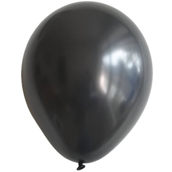 12" 12ct Balloons Black - Spritz™ | Target