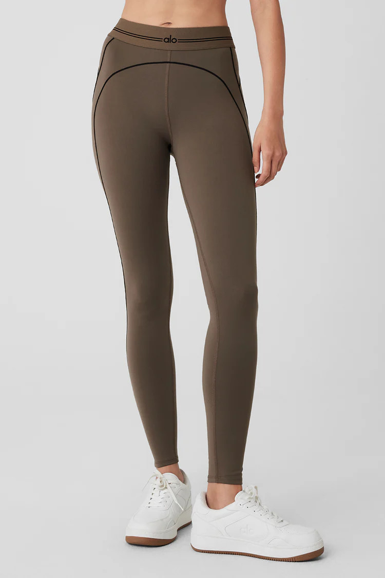 Airbrush High-Waist Heart Throb Legging | Alo Yoga (US)