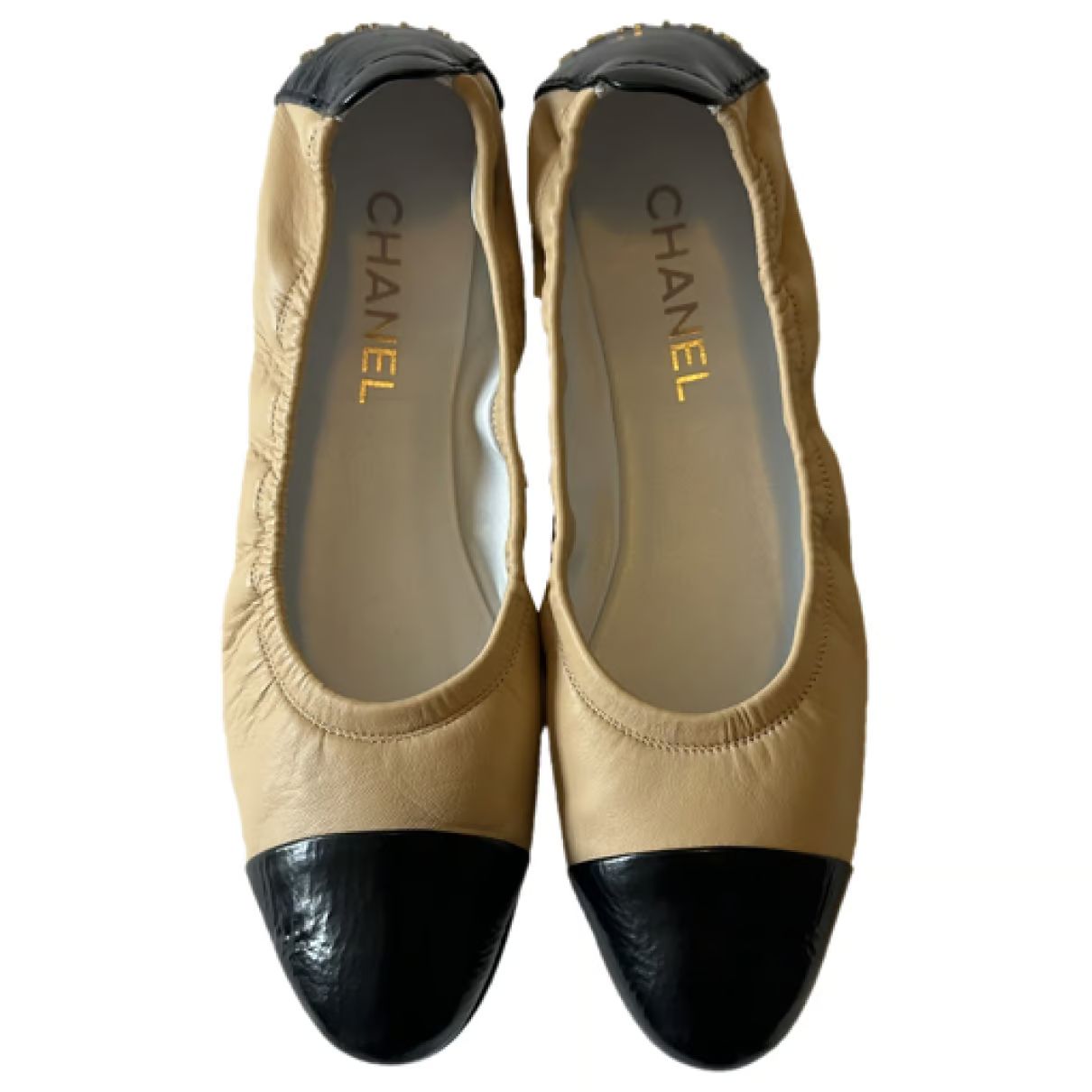 Chanel Women's Ballet flats | Buy or Sell Designer shoes - Vestiaire Collective | Vestiaire Collective (Global)