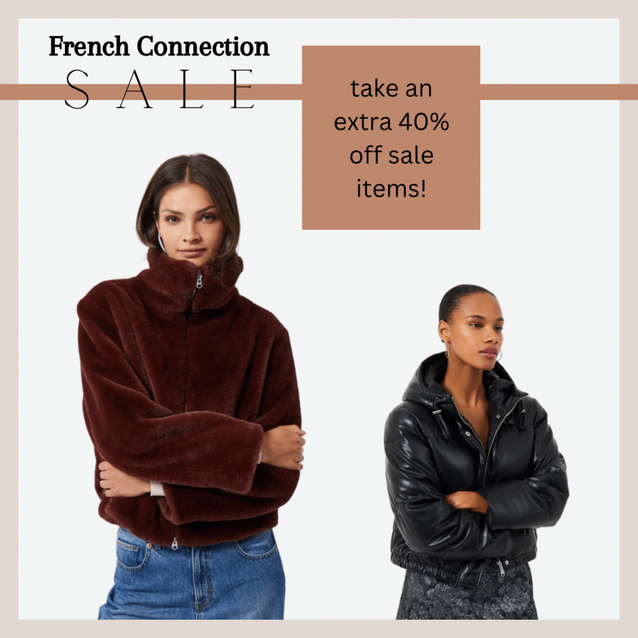 A great winter sale! Both men’s & women’s winter items! 

#clothing
#wintersale
#puffercoat
#jackets

#LTKSeasonal #LTKsalealert #LTKunder100