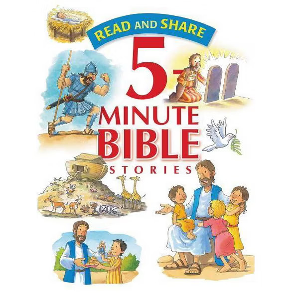 Read and Share 5-Minute Bible Stories - by  Thomas Nelson (Hardcover) | Target