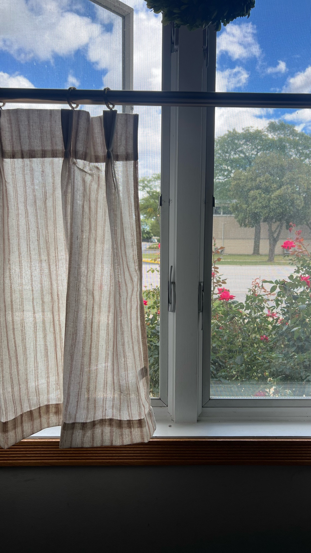 Café curtains the perfect addition. Letting natural light in but adding privacy 

#LTKFindsUnder50 #LTKU #LTKHome