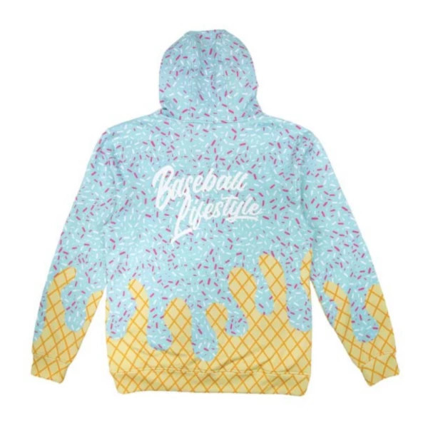 Boys' Baseball Lifestyle Ice Cream Baseball Hoodie Small Cotton Candy | Scheels