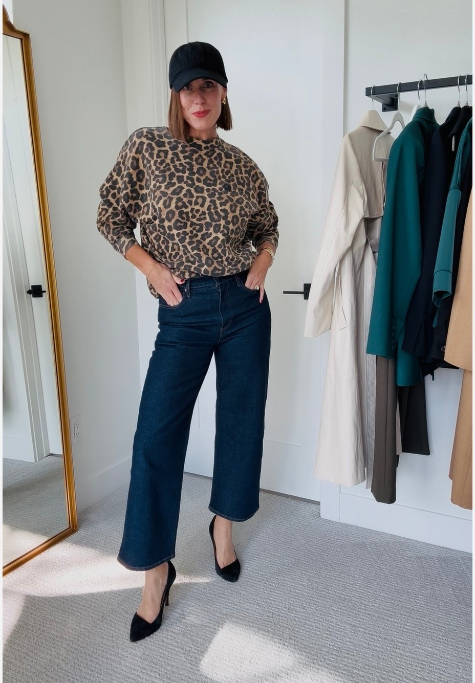 Took my favorite sweatshirt and created an elevated casual chic look for fall! 