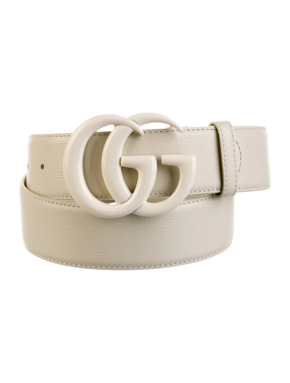 Double G Logo Leather Belt | The RealReal