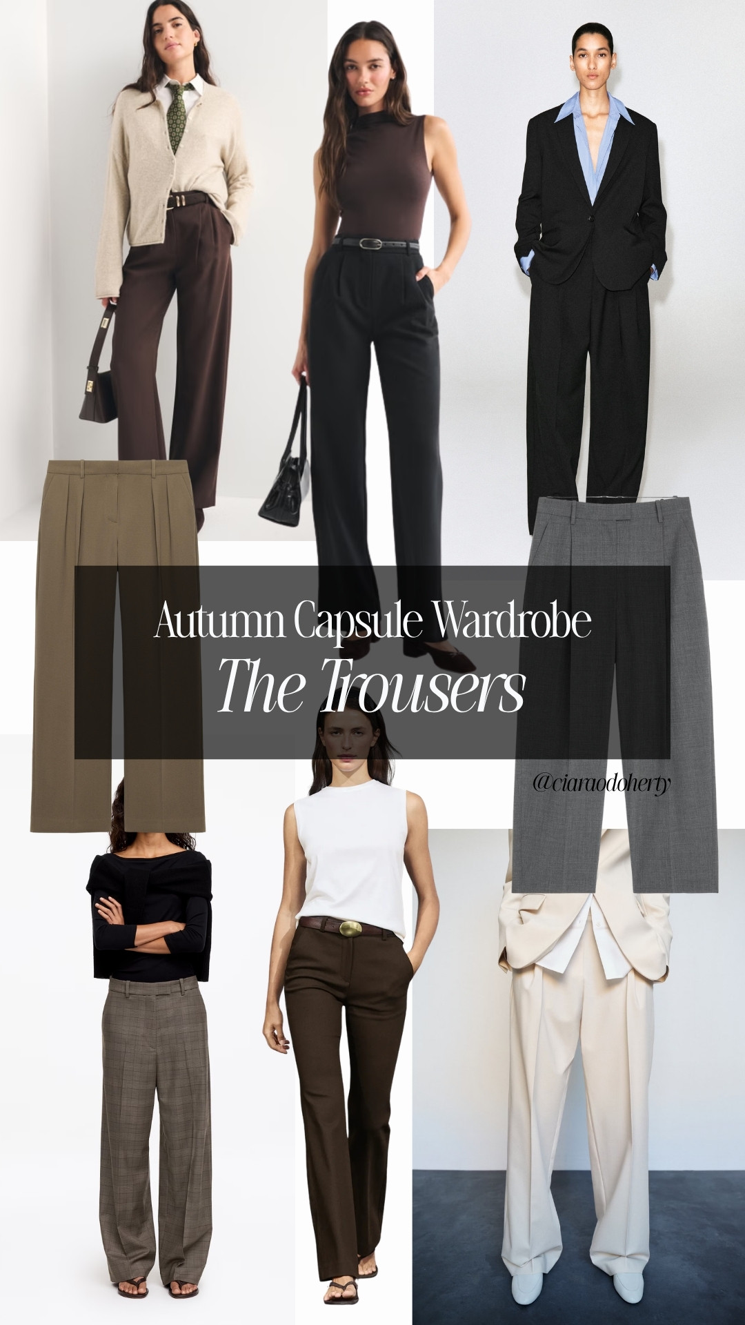 Autumn Capsule Wardrobe: The Trousers, tailored, wool, pleated, workwear, suit

#LTKFashionMonth #LTKautumn #LTKworkwear
