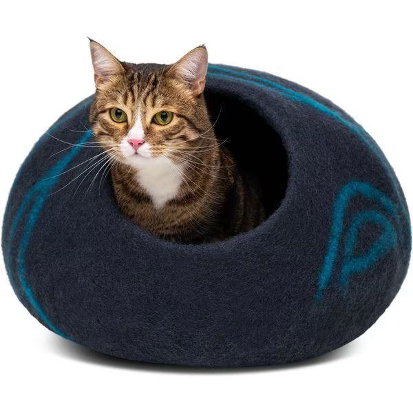 Meowfia Premium Felt Cat Cave Bed | Chewy.com