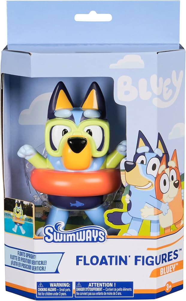 Swimways Bluey Floatin' Figures, Swimming Pool Accessories & Kids Pool Toys, Paw Patrol Party Sup... | Amazon (US)