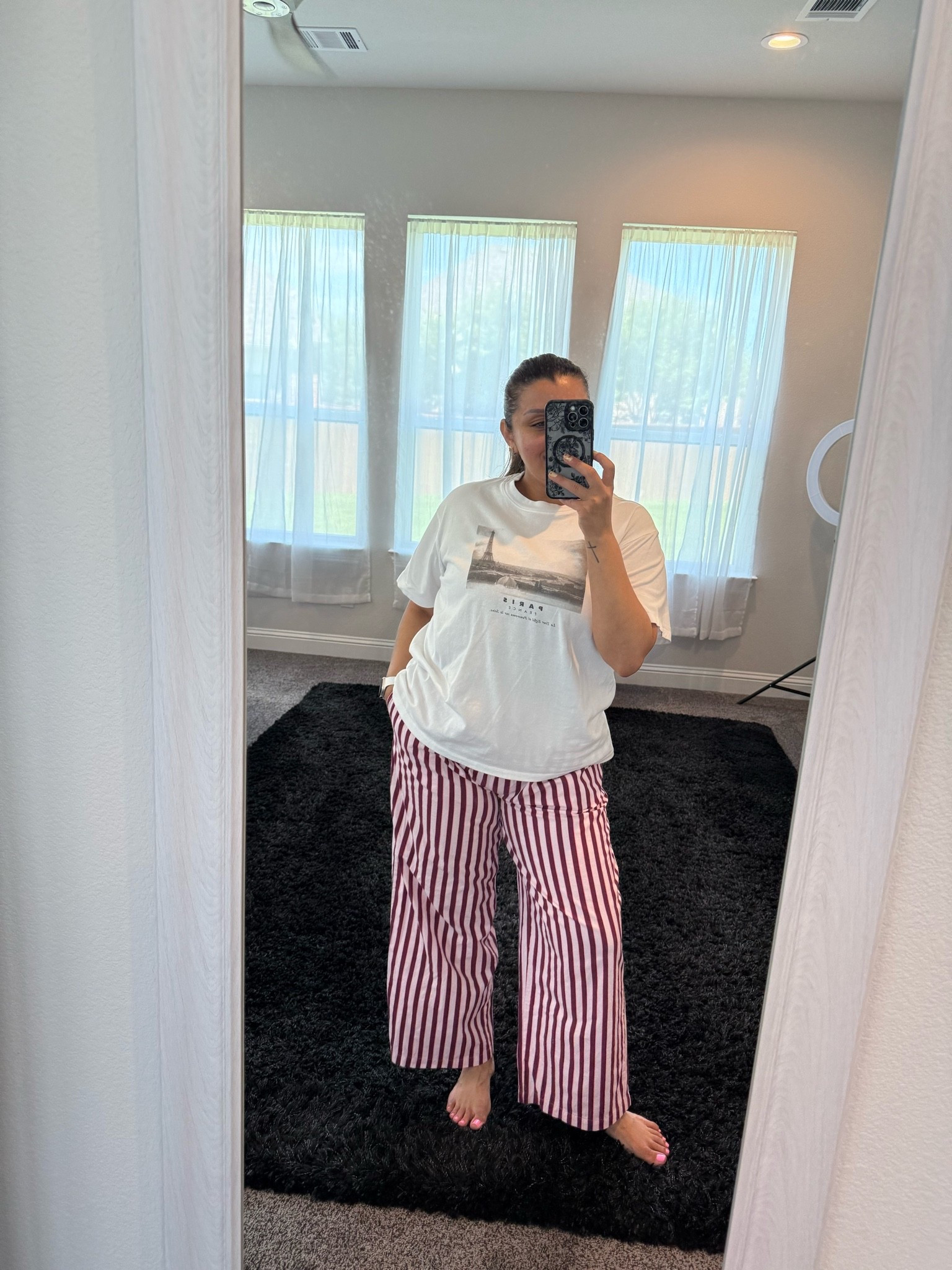 Outfit of a mom in her 40’s 💕

Top: @Target 
Pants: @walmartfinds

#LTKootd #LTKOver40 #LTKdayinmylife