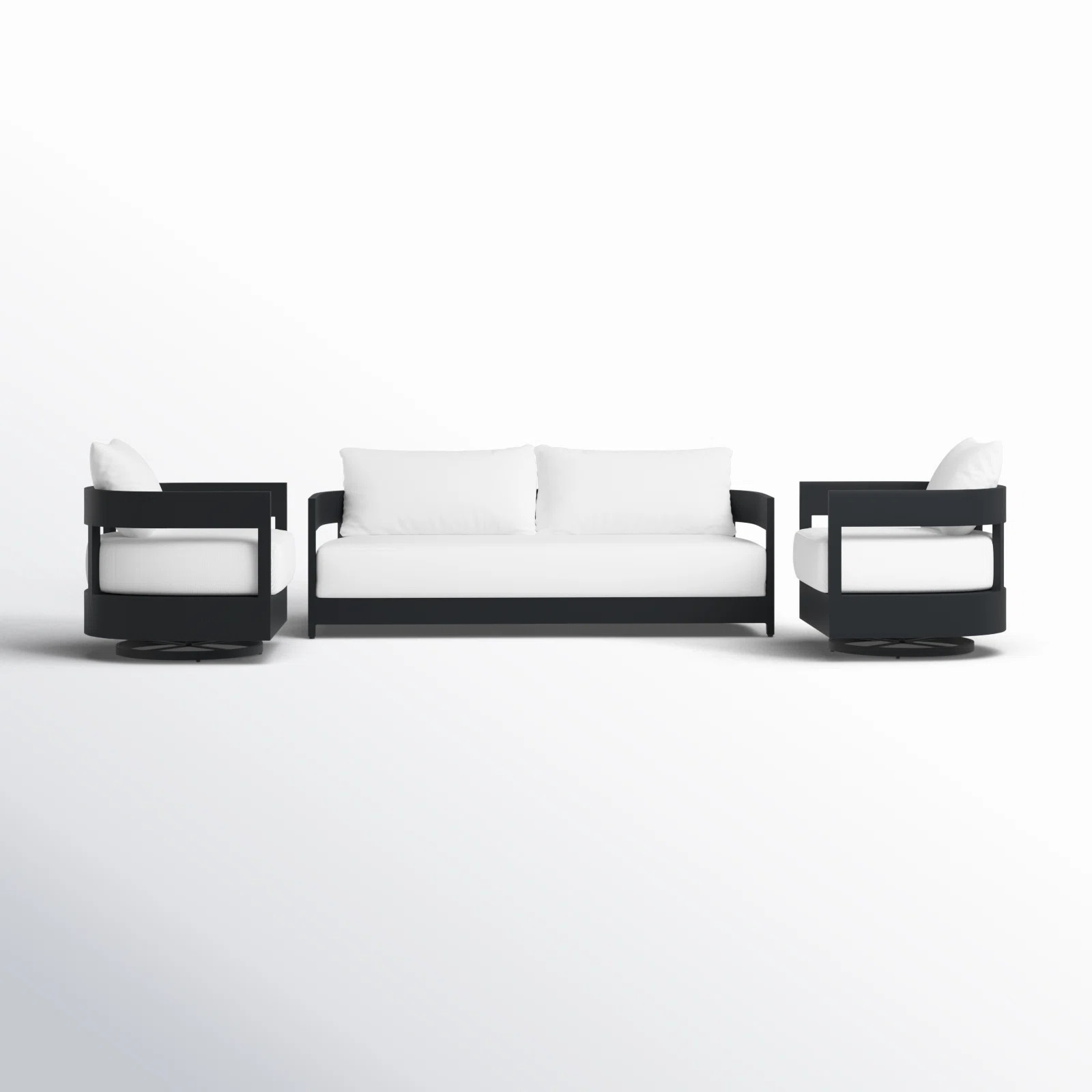 Joss & Main Everlee 3 - Piece Sofa Seating Group with Sunbrella Cushions & Reviews | Wayfair | Wayfair North America