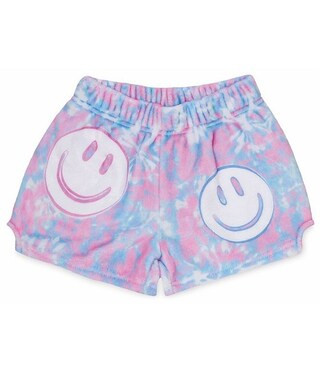 Little/Big Girls 4-14 Tie-Dye Smiles Plush Shorts | Dillard's