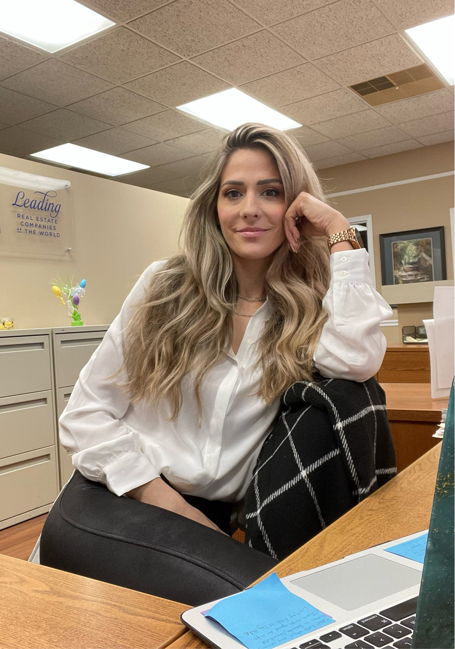 Perfect white blouse option-longer length to wear with leggings. 

Spanx leggings-size S-sign up to receive 10% off.

#LTKunder100 #LTKstyletip #LTKworkwear