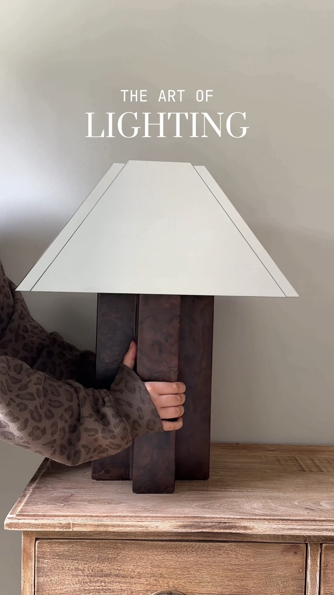 ON SALE: chrome & burl lamp

#LTKHome #LTKSaleAlert