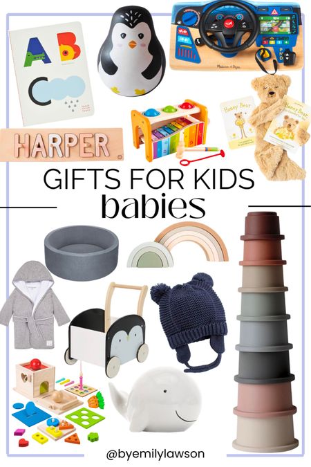 Gift guide for babies

#LTKkids #LTKGiftGuide #LTKbaby