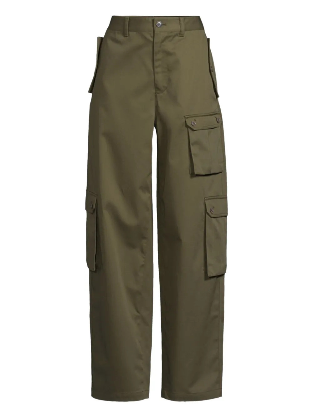 FRAME utility cargo pants - Green | Farfetch Global