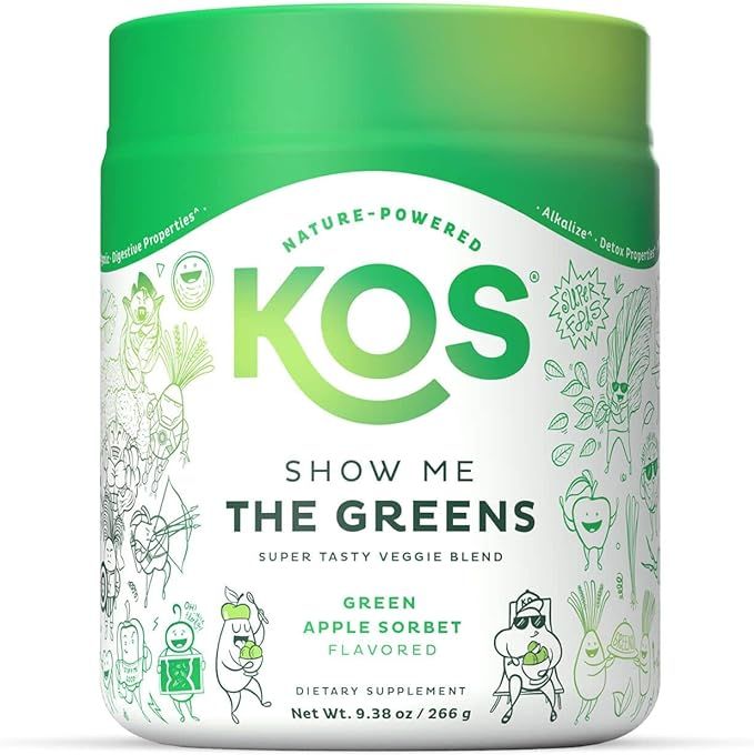 Super Greens Powder - Daily Green Juice Drink - Superfood Smoothie Mix - Spirulina & Wheatgrass -... | Amazon (US)