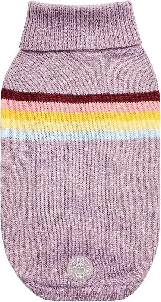 GF Pet Lavender Retro Dog Sweater, Medium | Amazon (US)