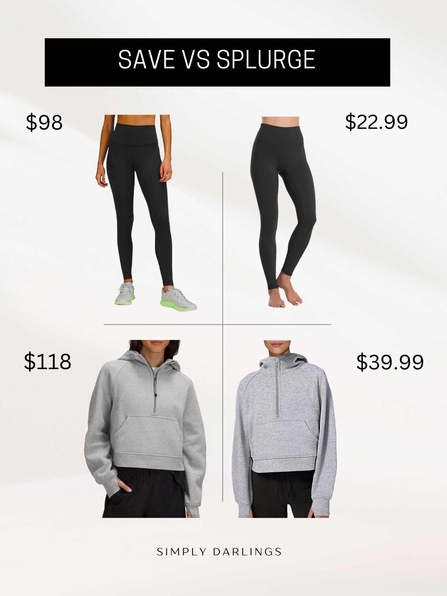 Save vs splurge on these lulu lemon look a likes 

#LTKunder50 #LTKSeasonal #LTKfit