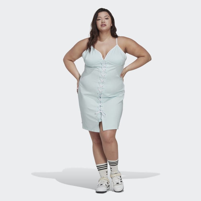 Always Original Laced Strap Dress (Plus Size) | adidas (US)