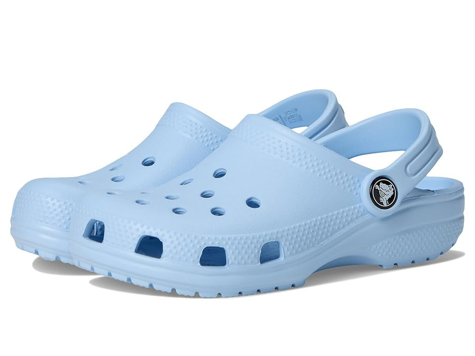 Crocs Kids Classic Clogs (Little Kid/Toddler/Big Kid) Kids Shoes Blue Calcite : 12 Little Kid M | Zappos