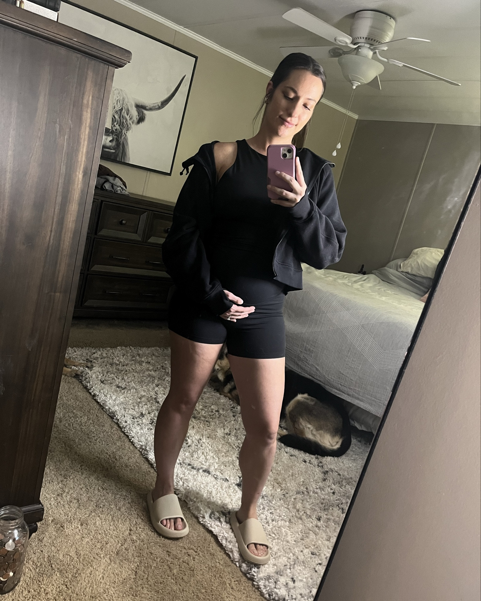 Mood🖤 Almost everything from Amazon! So comfy, yet cute for lounging or running errands.  Perfect summer to fall transition fit.

#LTKBump