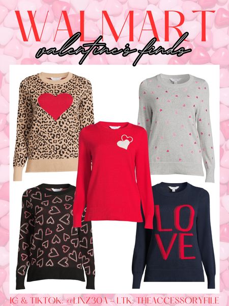 Valentine’s Day sweaters 

Valentine’s Day outfits, winter outfits, heart sweaters, Walmart fashion finds 

#LTKSeasonal #LTKfindsunder50