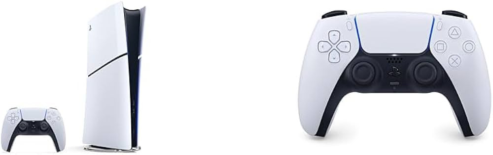 Bundle of PlayStation®5 Digital Edition (slim) + PlayStation DualSense® Wireless Controller - W... | Amazon (US)
