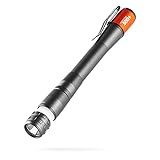 NEBO Inspector 500+ Pen Light, 500 Lumen LED Rechargeable Pocket Size Pen Flashlight with Steel P... | Amazon (US)