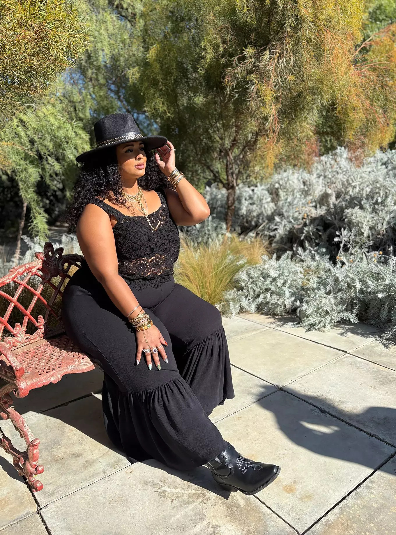 Festi Tiered Straight Pant | Torrid (US & Canada)