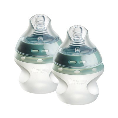 Tommee Tippee Natural Start Silicone Baby Bottle - 5oz - 2pk | Target