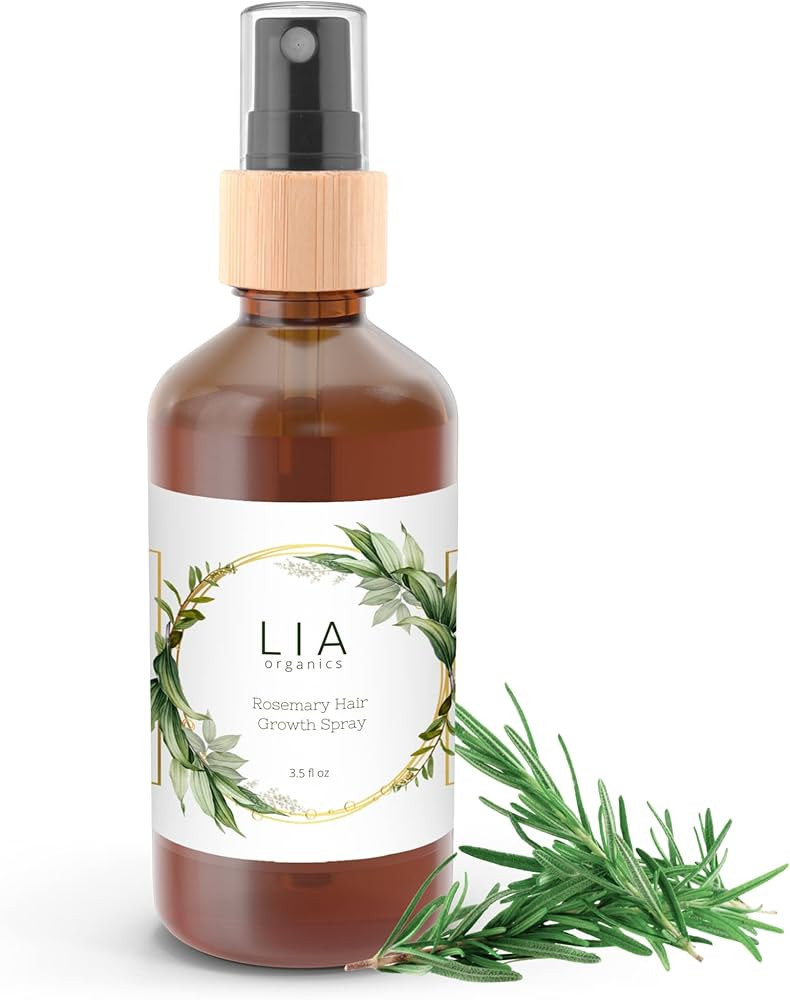 Lia Organics Rosemary Hair Growth Scalp Spray | Amazon (US)