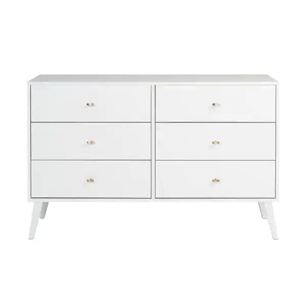 Milo Mid-century Modern 6-drawer Dresser | Bed Bath & Beyond