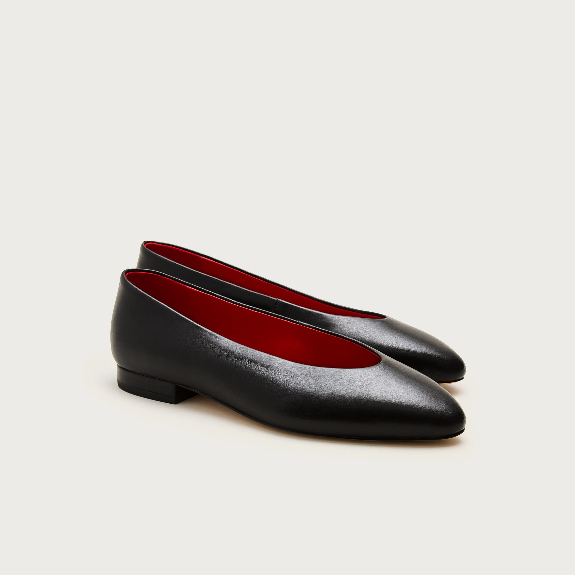 Bea ballet flats in leather | J. Crew US