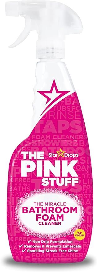 Stardrops - The Pink Stuff - Miracle Bathroom Foam Cleaner 750ml | Amazon (US)
