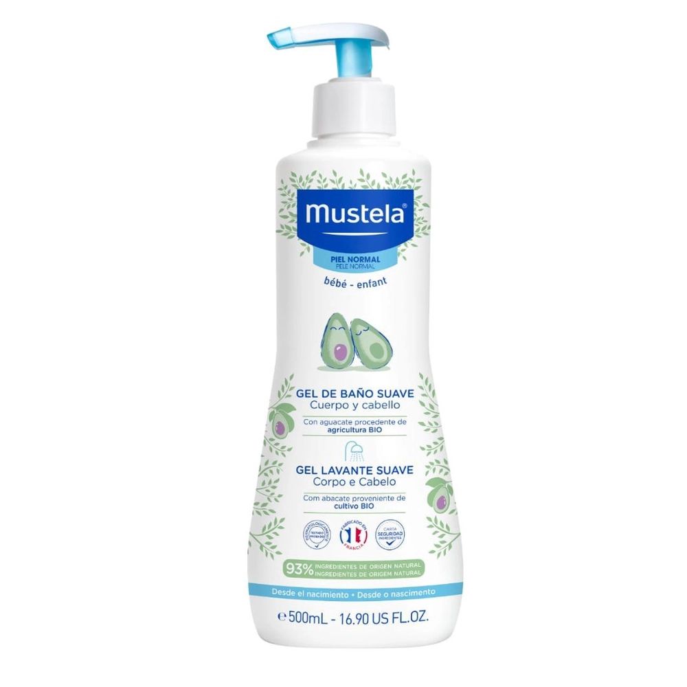 Mustela Bébé Gel Lavante Suave Corpo e Cabelo 500ml | Americanas (BR)