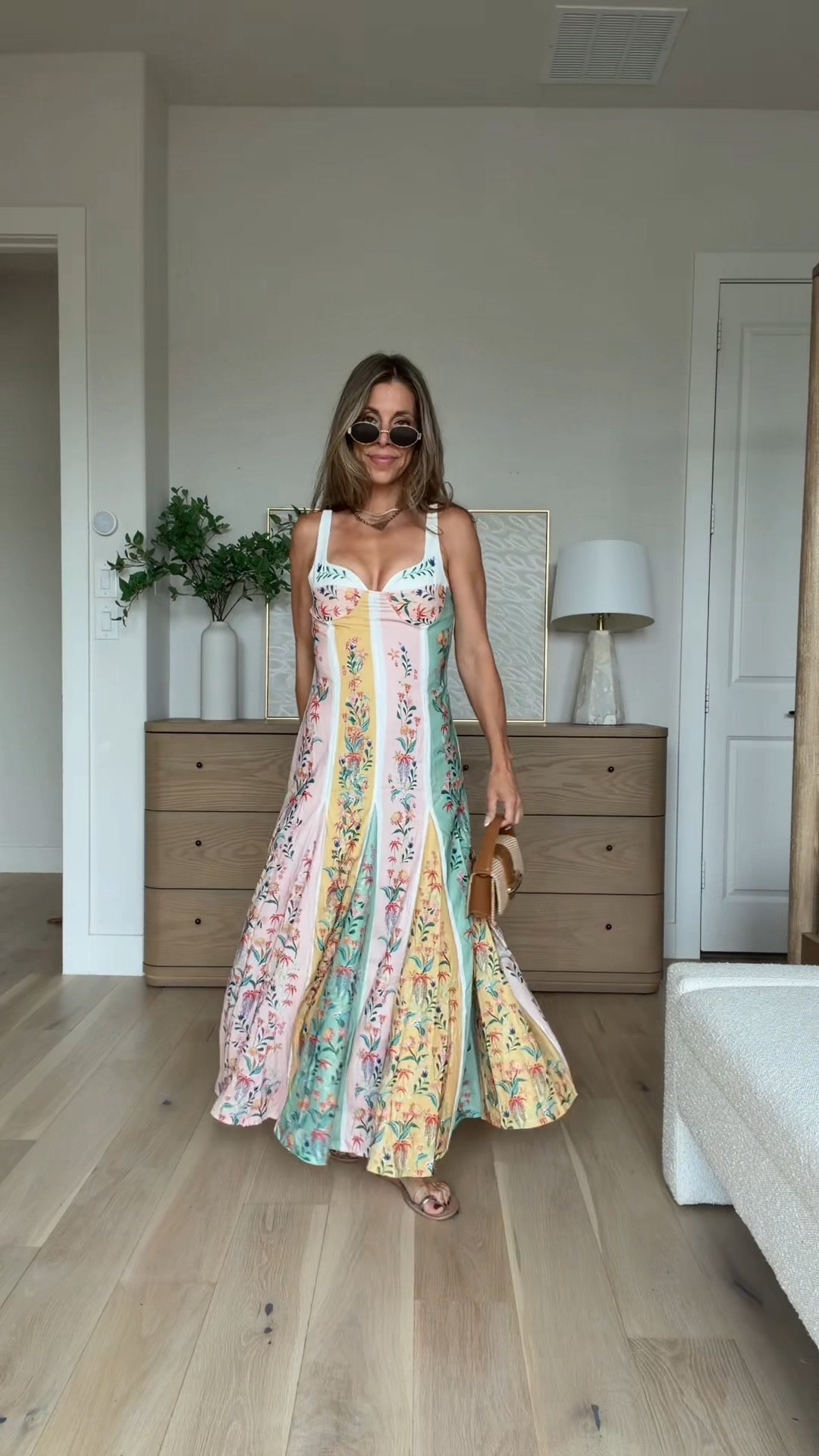 You guys this dresssss 😍😍 looks like Anthropologie but it’s Amazon!!! So good!! Also linking the push-up inserts I put in to help with a little lift 👀 

#LTKMothersDay #LTKSaleAlert #LTKootd