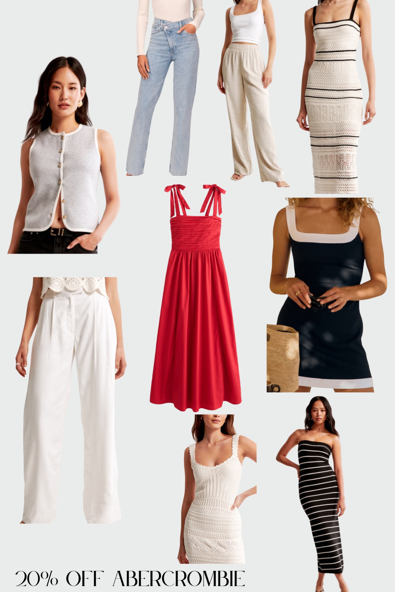 20% off almost everything at Abercrombie! 

#LTKFindsUnder50 #LTKSummerSales #LTKFindsUnder100