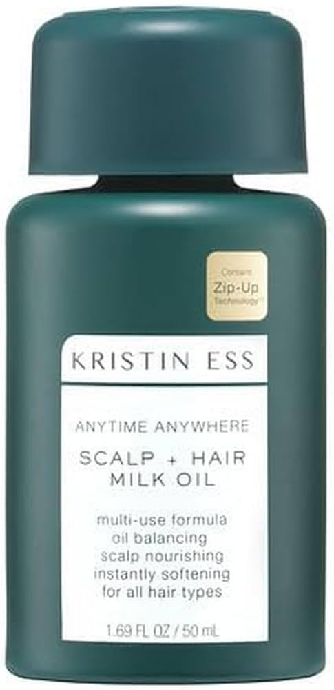 Kristin Ess Anytime Anywhere Scalp + Hair Milk Oil, Hydrating for Damaged Hair, infused with Coco... | Amazon (US)