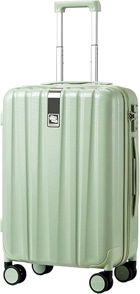Hanke Upgrade Carry On Luggage Airline Approved, 20'' Lightweight Hardside Suitcase PC Hardshell ... | Amazon (US)