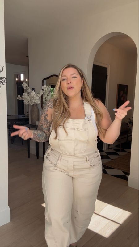 My favorite overalls especially for my short girlies because they have short lengths! Wearing size large short. 

Overalls, summer style, summer fashion, concert outfits, midsizee

#LTKStyleTip #LTKMidsize