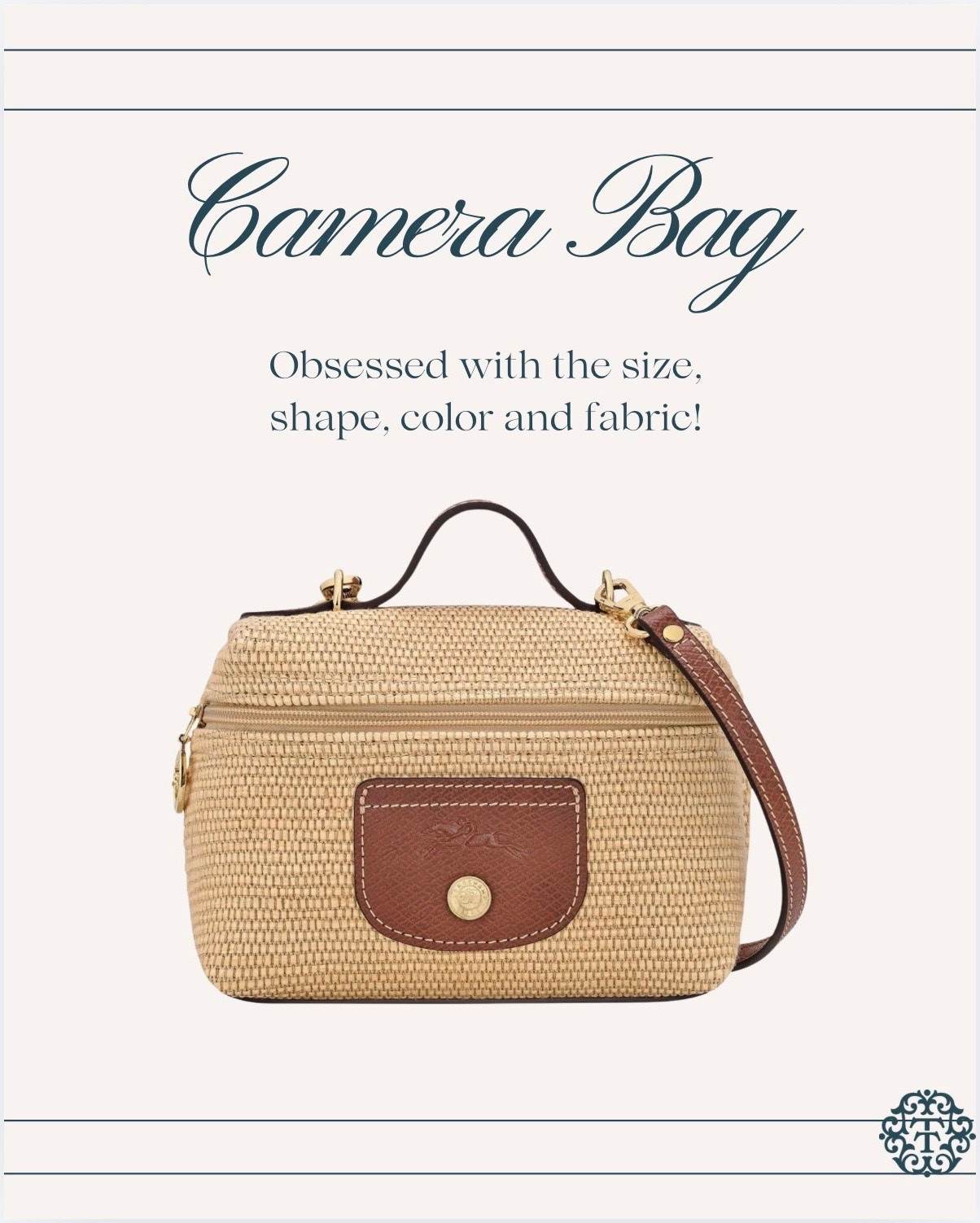 Absolutely darling! This camera bag is the most charming designed bag that we are loving! s

#LTKSeasonal #LTKOver40 #LTKdayinmylife