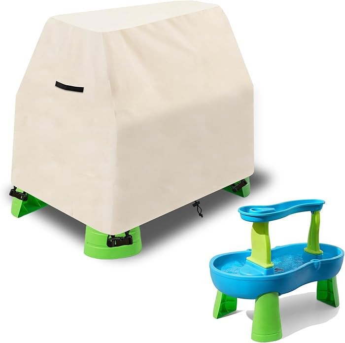 Kids Water Table Cover Fit Rain Showers Splash Pond Water Table,Waterproof Dust Proof Anti-UV Out... | Amazon (US)